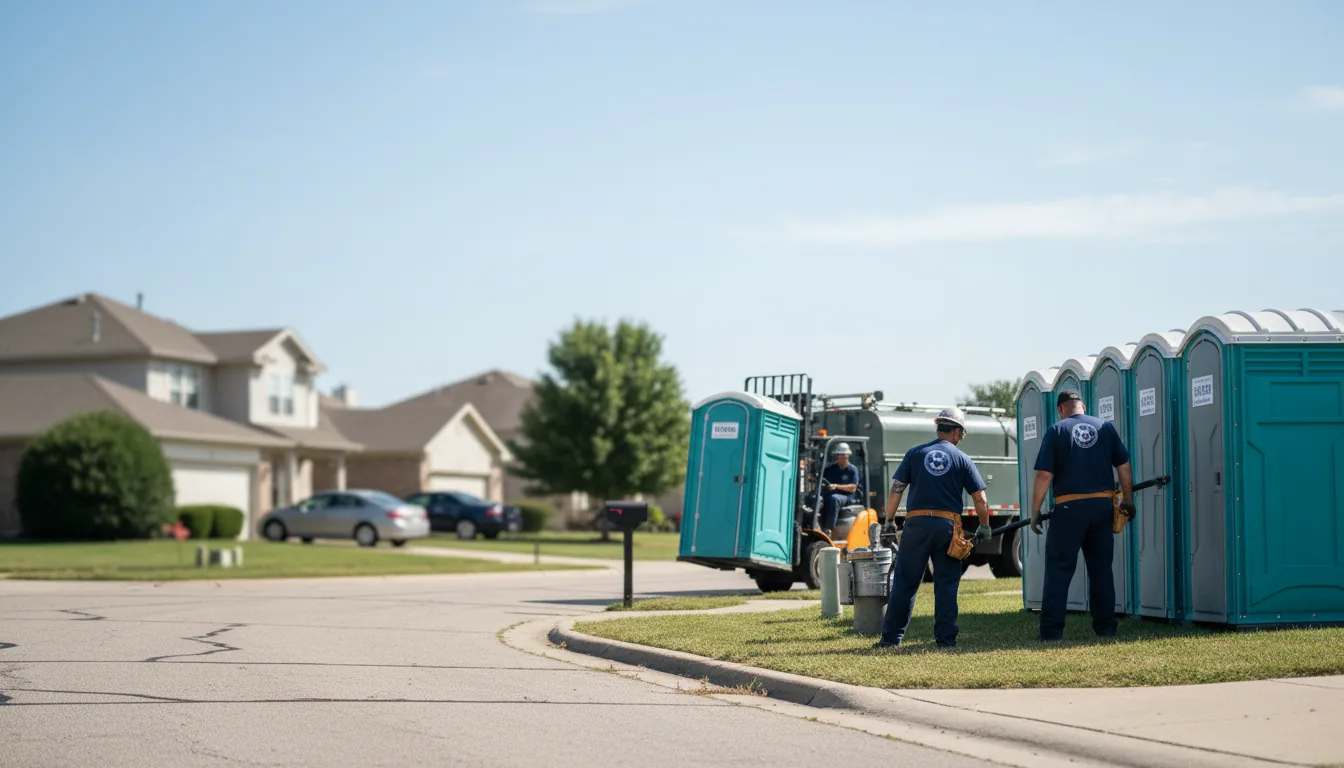 Porta Potty Rental in Emden, IL near me